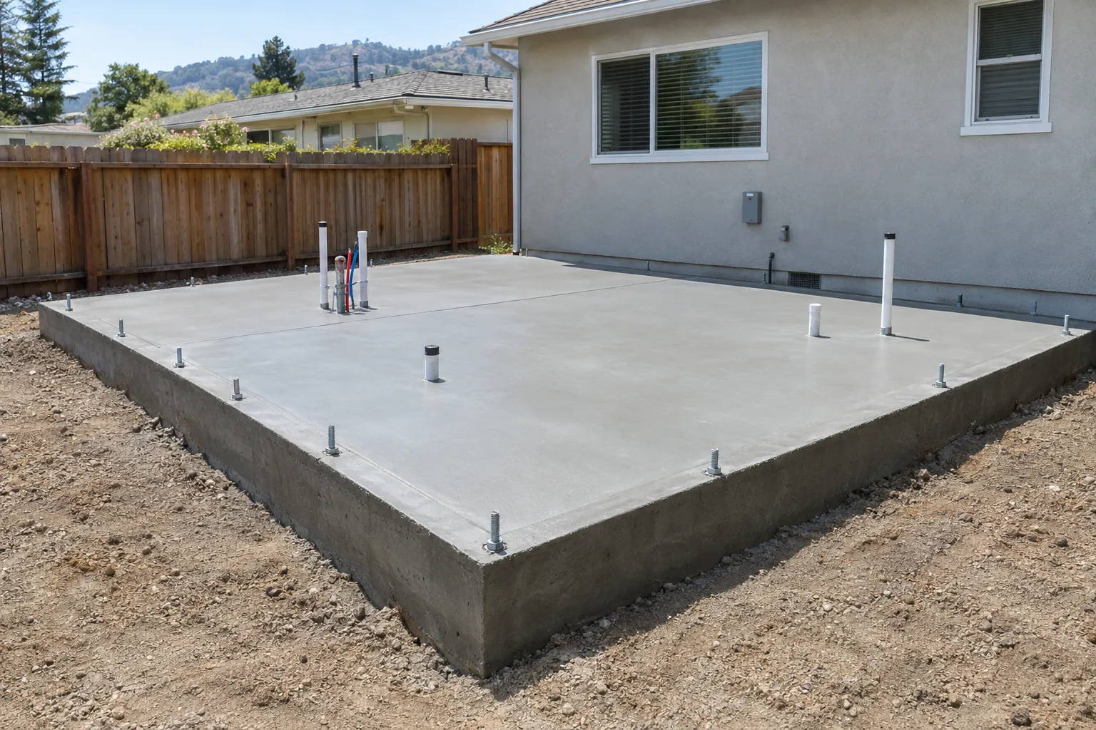 Foundations & ADU Slabs in Richmond, CA